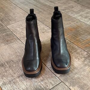 Sam Edelman Black Leather Boots